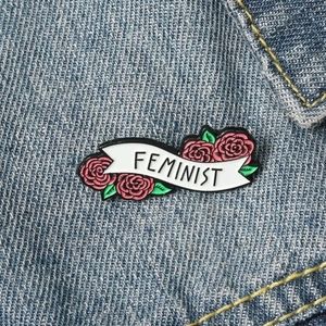 Feminist Enamel Pin